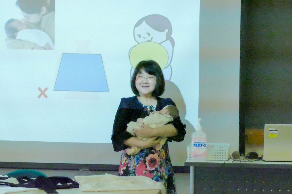 【体験授業】赤ちゃんとの関わり